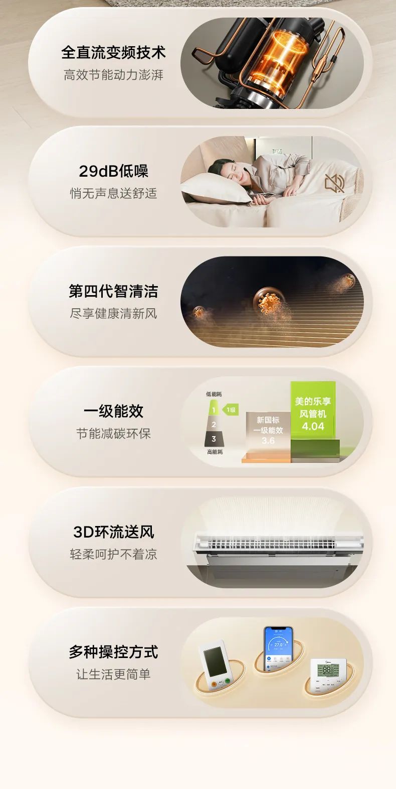 家用中央空調(diào)風管機樂享2代